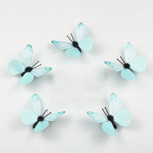 Load image into Gallery viewer, Simulation Butterfly  3d Wedding Photography  Window  Wall Decoration Refrigerator Magnet Stickers