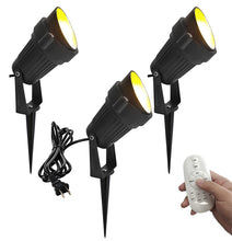 Load image into Gallery viewer, Remote Dimming Floor Landscape Spot Lamp Waterproof Plug Cable High Quality Lamp