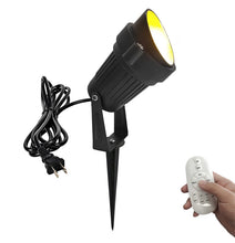 Load image into Gallery viewer, Remote Dimming Floor Landscape Spot Lamp Waterproof Plug Cable High Quality Lamp