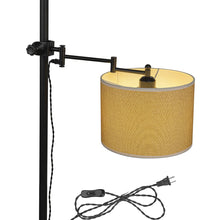 Load image into Gallery viewer, Customized Modern Stand Light Mounted On Support Rod Indirect Lamp Plug in Cord Angle-Adjustable