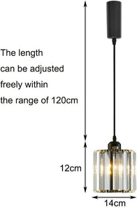 Full Spectrum 4500K 10W Adjusted Light Beam Range 15°-60° Track Light Crystal Shade Modern Design