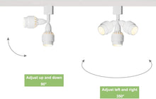 Load image into Gallery viewer, Dimmable Remote Spot Light Rotated Angle Vintage Track Focus Light Adjusted Light Beam Range 15°-60°