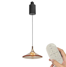 Load image into Gallery viewer, Adjustable 1-Light Track Pendant Light by Remote Control with Stepless Dimming Indoor Island Light