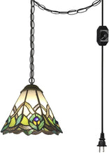 Load image into Gallery viewer, Functional Plug-in Pendant Light Fixture Adjustable Height Mode for Bedroom Hallway