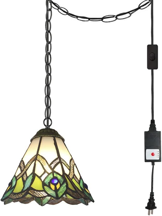 Three Functions To choose Plug-in Pendant Light Adjustable Height Mode for Bedroom Hallway