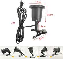 Load image into Gallery viewer, Outdoor Waterproof Clip-On Wall Light, 9.8 Ft Plug in Cord, Dimmable, Remote Control, GU10 Bulb