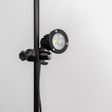 Load image into Gallery viewer, Vertical Round Pipe Clip-On Spotlight 7W Dimmable Adjustable Rotated Angle Black Retro Design