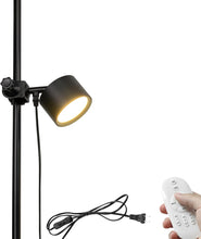 Load image into Gallery viewer, Vertical Clip-On Spotlight, 9W, Dimmable, Adjustable Angle,  Clip to Balusters, Vertical Round Pipe