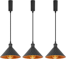 Load image into Gallery viewer, Black, Green Or White Modern Track Pendant Light Adjustable Or Fix Length For Kitchen Shop