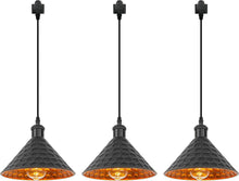 Load image into Gallery viewer, Black, Green Or White Modern Track Pendant Light Adjustable Or Fix Length For Kitchen Shop