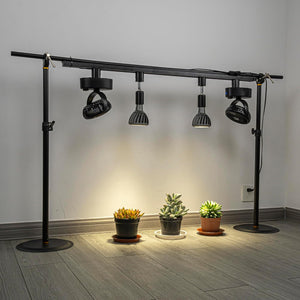 1 Track Rail, Track Light No Bulb, Adjust Wind Speed Track Mini Fans Plant Growing Kit For Pet Room