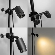 Load image into Gallery viewer, Vertical Clip-On Spotlight, 7W, Dimmable, Adjusted Angle, Lighting Beam 15-60° Attaches to Balusters