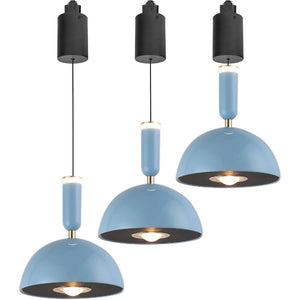 Modern Track Pendant Light Adjustable Length for Living Room Kitchen Island Shop