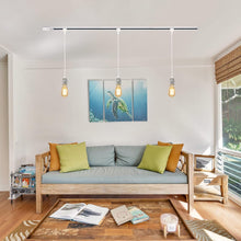 Load image into Gallery viewer, Track Pendant Lights with Aluminum Holder, Lighting Fixture for Kitchen Island Hallway