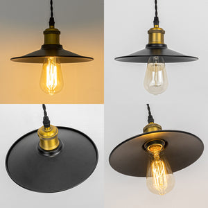 Track Light Pearl Black/Matt Brass E26 Base Black Shade Metal Lamp 3.2 Ft Adjusted Height Freely