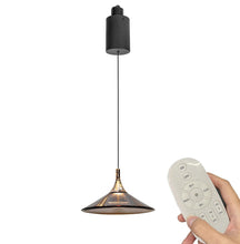 Load image into Gallery viewer, Adjustable 1-Light Track Pendant Light by Remote Control with Stepless Dimming Indoor Island Light