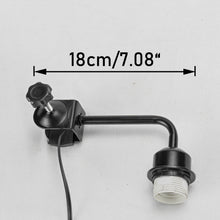 Load image into Gallery viewer, Customized Clip Mount Light 9.8 Feet Plug In Button Cord For Rental House Removable Convenient