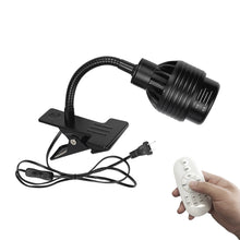 Load image into Gallery viewer, Remote Control Clip Mount Spot Light Flexible Angle Adjusted Dimmable Focus Lighting Plug in Cable