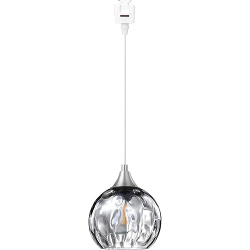 Track Lighting Pendants Modern Glass Globe Decorative Track Lighting Fixture For Kitchen Hallway