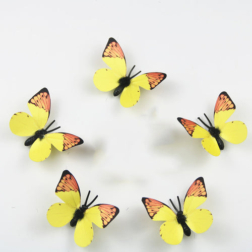 Butterfly Pattern Decorative Accessories 3D Magnet Adsorption Indoor Atmosphere Opening Activities