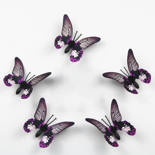 Butterfly Pattern Decorative Accessories 3D Magnet Adsorption Indoor Atmosphere Opening Activities