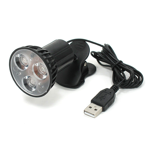 LAMPE USB 3 LED LIGHT NOTEBOOK NETBOOK PC JOINTTED