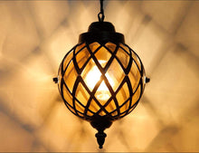 Load image into Gallery viewer, Plug-in Industrial Globe Pendant Light