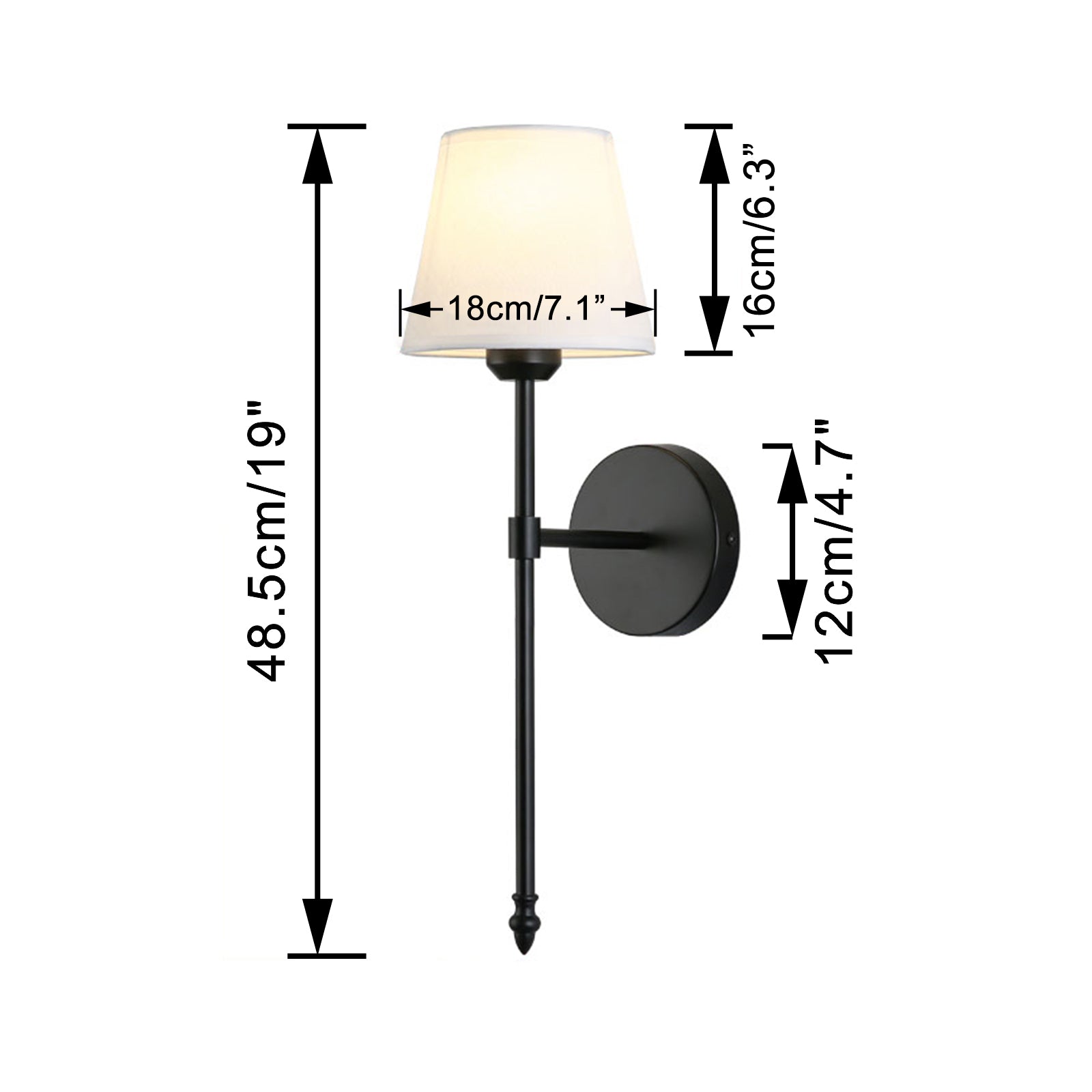 Nunu Lamp LED Rechargeable Battery Operated DIY Wireless Hook Up with Remote  Control Lighting Fixture Wall Sconces Modern Metal Shade, Nunu Lamp -  Online Shopping