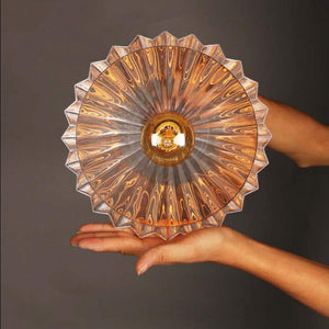 Plug-in Art Deco Handmade Glass Pendant Lighting