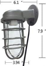 Load image into Gallery viewer, Waterproof Exterior Plug-in Wall Lamp